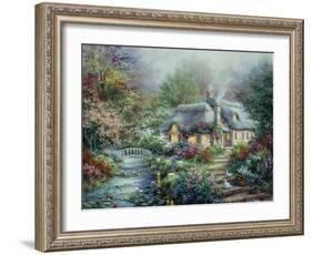 Little River Cottage-Nicky Boehme-Framed Giclee Print