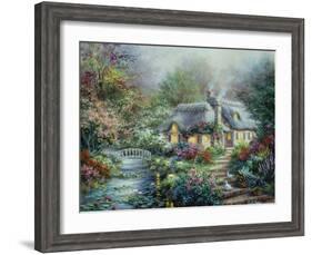 Little River Cottage-Nicky Boehme-Framed Giclee Print