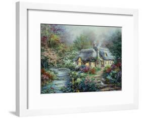 Little River Cottage-Nicky Boehme-Framed Giclee Print
