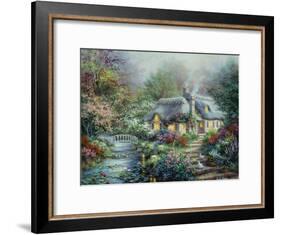 Little River Cottage-Nicky Boehme-Framed Giclee Print