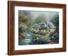 Little River Cottage-Nicky Boehme-Framed Giclee Print