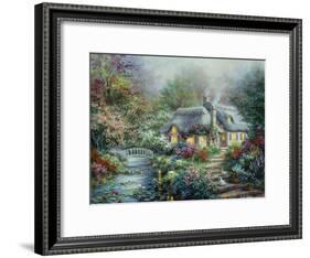 Little River Cottage-Nicky Boehme-Framed Giclee Print