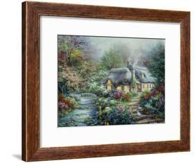 Little River Cottage-Nicky Boehme-Framed Giclee Print