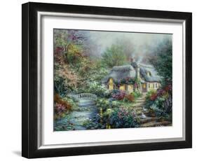 Little River Cottage-Nicky Boehme-Framed Giclee Print