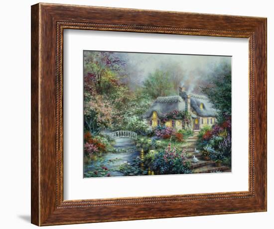 Little River Cottage-Nicky Boehme-Framed Giclee Print