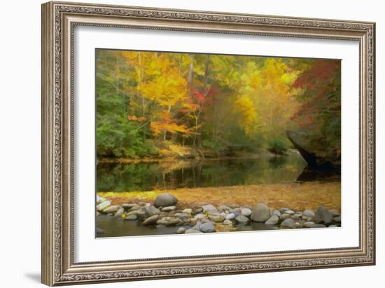 Little River-J.D. Mcfarlan-Framed Photographic Print