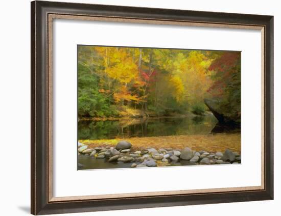 Little River-J.D. Mcfarlan-Framed Photographic Print