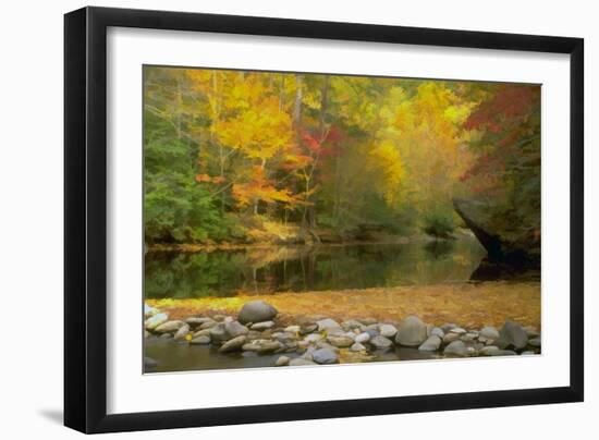 Little River-J.D. Mcfarlan-Framed Photographic Print