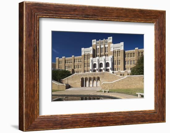 Little Rock Central High School NNS, Little Rock, Arkansas, USA-Walter Bibikow-Framed Photographic Print