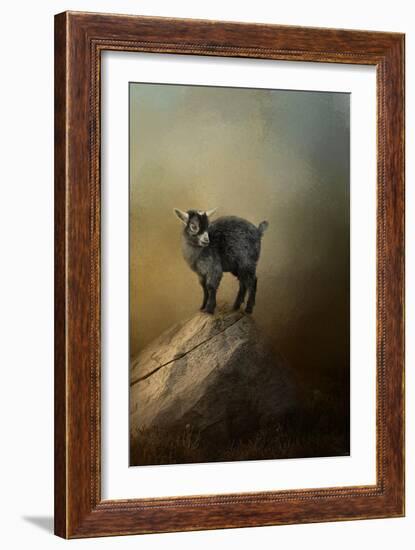 Little Rock Climber-Jai Johnson-Framed Giclee Print