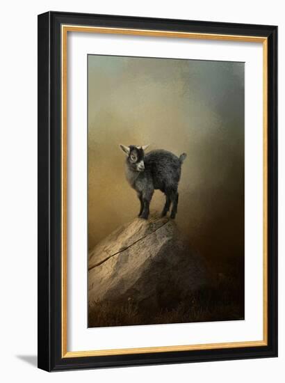 Little Rock Climber-Jai Johnson-Framed Giclee Print