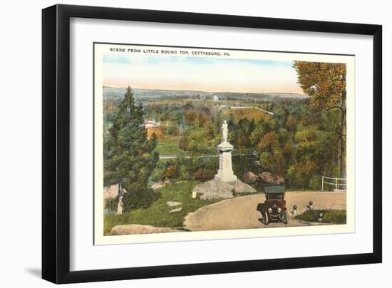 Little Round Top, Gettysburg, Pennsylvania-null-Framed Art Print