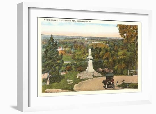 Little Round Top, Gettysburg, Pennsylvania-null-Framed Art Print