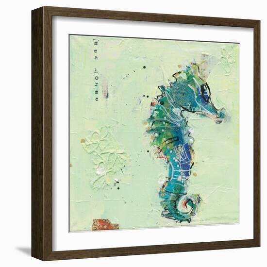 Little Seahorse-Kellie Day-Framed Art Print
