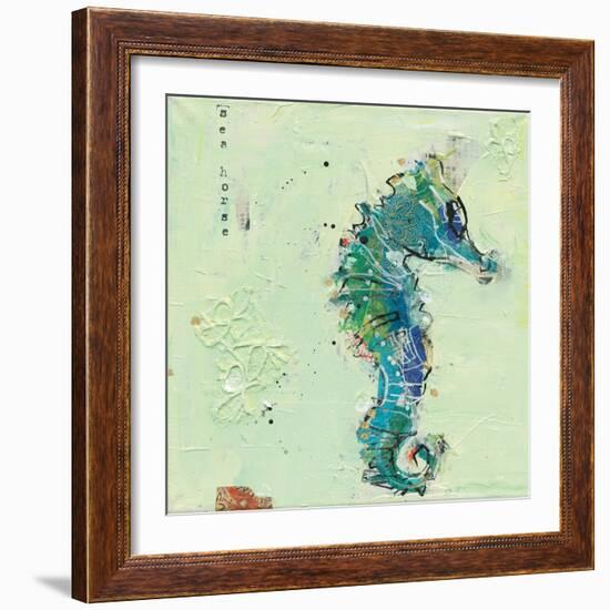 Little Seahorse-Kellie Day-Framed Art Print