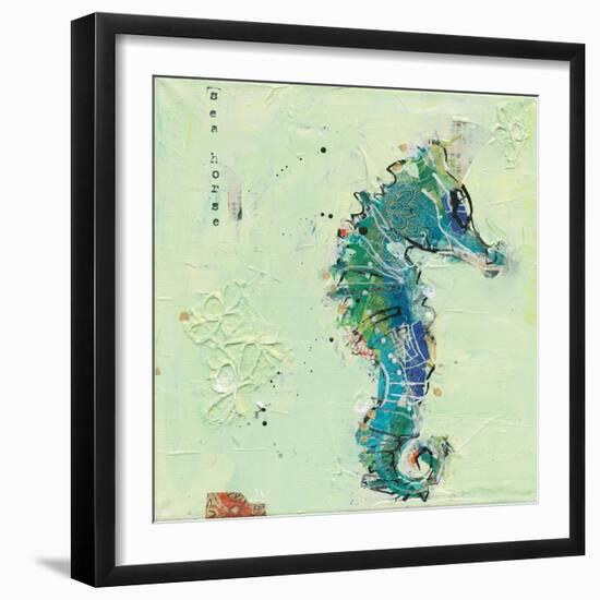 Little Seahorse-Kellie Day-Framed Art Print