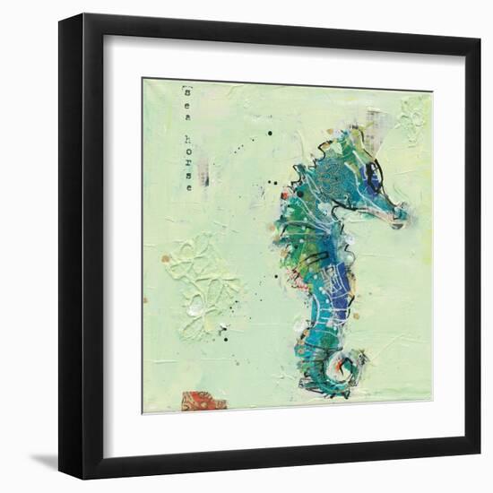 Little Seahorse-Kellie Day-Framed Art Print