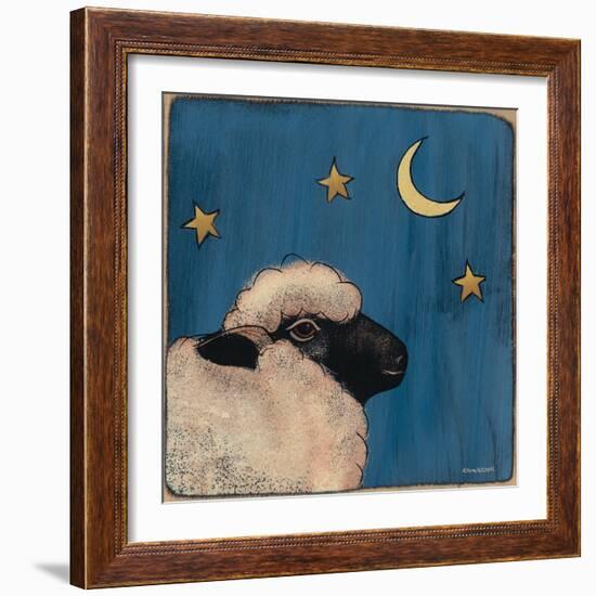 Little Sheep-Lisa Hilliker-Framed Art Print