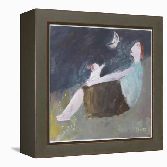 Little Ship, 2008-Susan Bower-Framed Premier Image Canvas