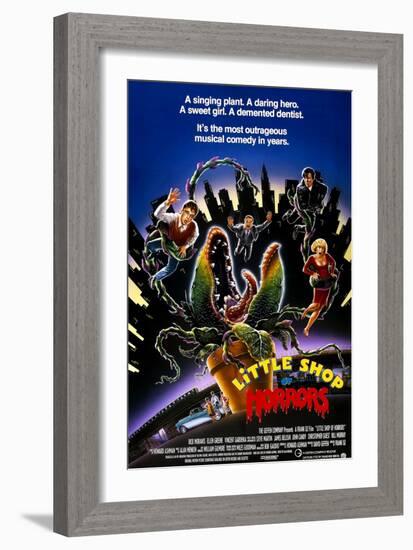 Little Shop of Horrors, 1986-null-Framed Art Print