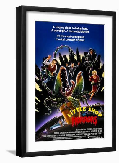 Little Shop of Horrors, 1986-null-Framed Art Print