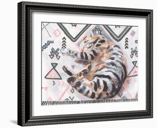 Little Sleepy Head II-Melissa Wang-Framed Art Print