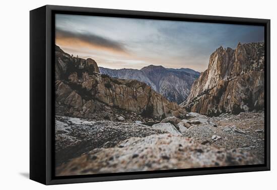 Little Slide Canyon At Dusk, Sawtooth Ridge Area Of The High Sierras, California-Louis Arevalo-Framed Premier Image Canvas