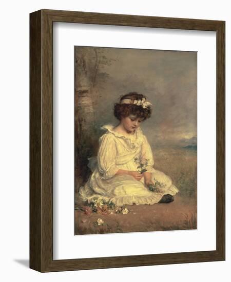 Little Speedwell's Darling Blue, 1892-John Everett Millais-Framed Giclee Print