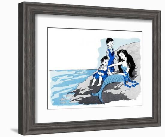 Little Stepmother - Jack & Jill-Virgina Furbershaw-Framed Giclee Print