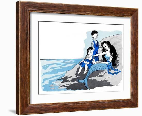 Little Stepmother - Jack & Jill-Virgina Furbershaw-Framed Giclee Print