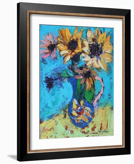 Little Sunflowers-Sylvia Paul-Framed Giclee Print