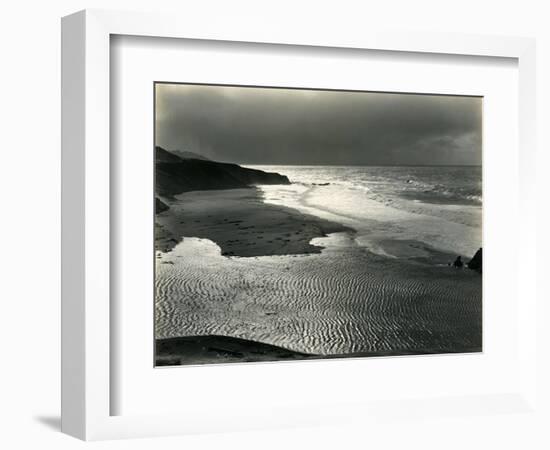 Little Sur River, California, 1954-Brett Weston-Framed Photographic Print