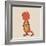 Little T Rex-Designs Sweet Melody-Framed Art Print