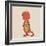 Little T Rex-Designs Sweet Melody-Framed Art Print