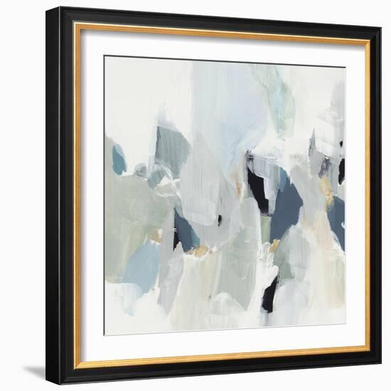 Little Talks III-Isabelle Z-Framed Art Print