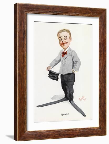 Little Tich (Harry Relph) Music Hall Entertainer-null-Framed Art Print