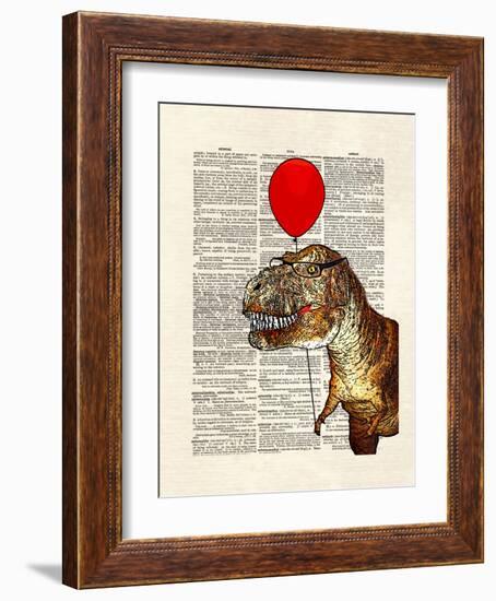 Little Tony-Matt Dinniman-Framed Art Print