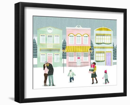 Little Town II-Grace Popp-Framed Art Print