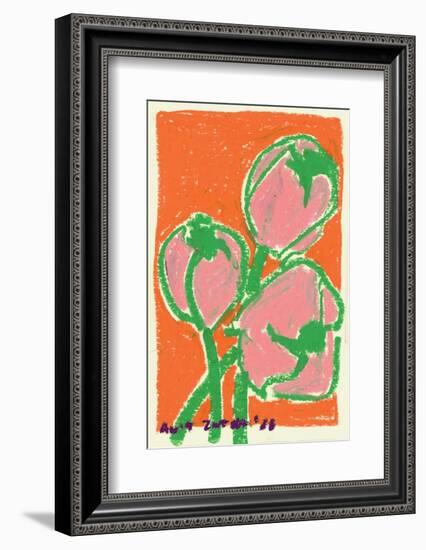 Little Tulips-Ania Zwara-Framed Photographic Print