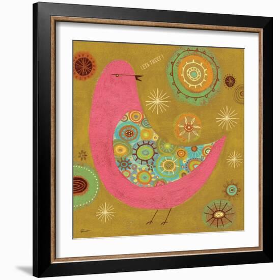 Little Tweet 1-Richard Faust-Framed Art Print