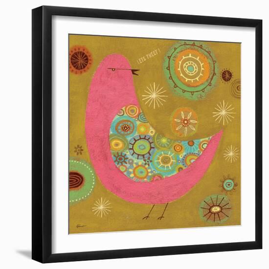 Little Tweet 1-Richard Faust-Framed Art Print