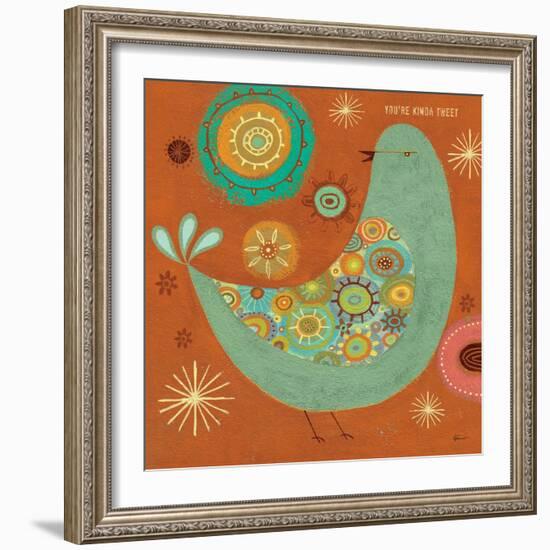 Little Tweet 2-Richard Faust-Framed Art Print