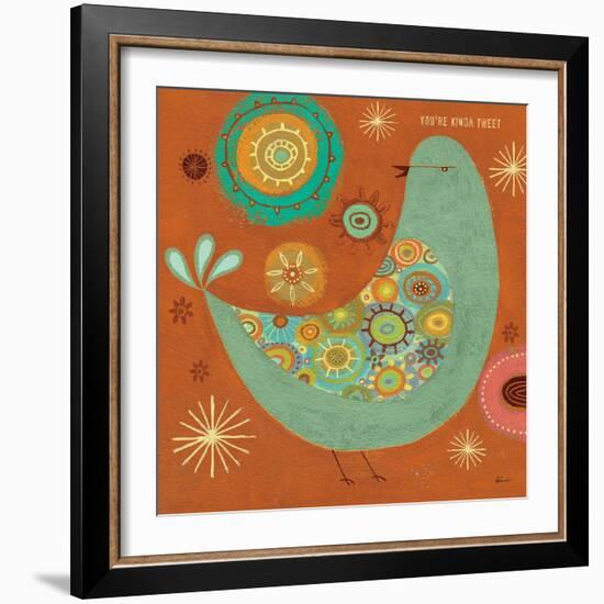 Little Tweet 2-Richard Faust-Framed Art Print