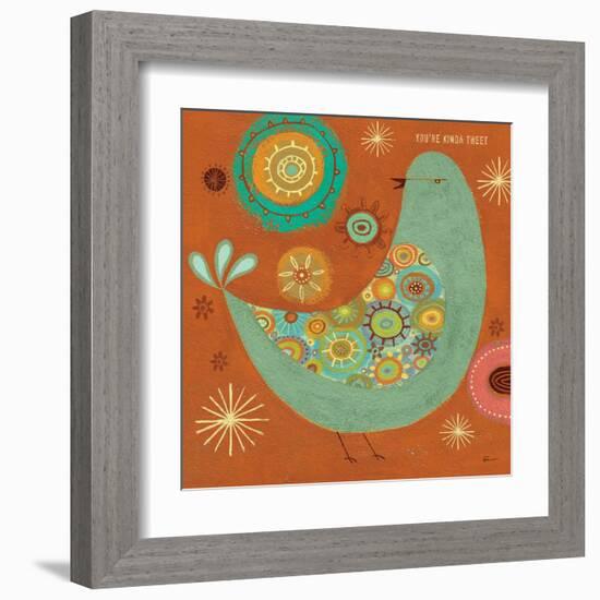 Little Tweet 2-Richard Faust-Framed Art Print