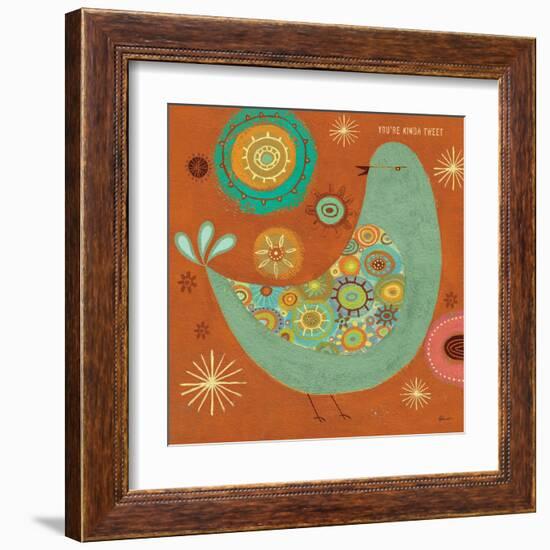 Little Tweet 2-Richard Faust-Framed Art Print