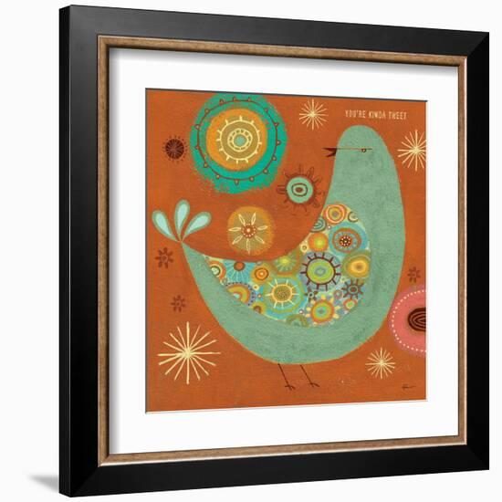 Little Tweet 2-Richard Faust-Framed Art Print