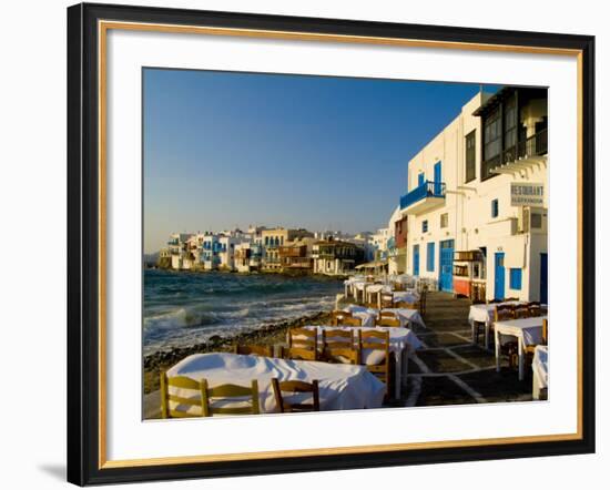 Little Venice, Mykonos, Greece-Bill Bachmann-Framed Photographic Print