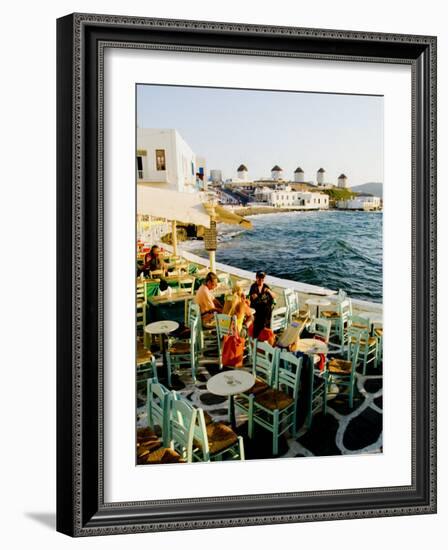 Little Venice, Mykonos, Greece-Bill Bachmann-Framed Photographic Print