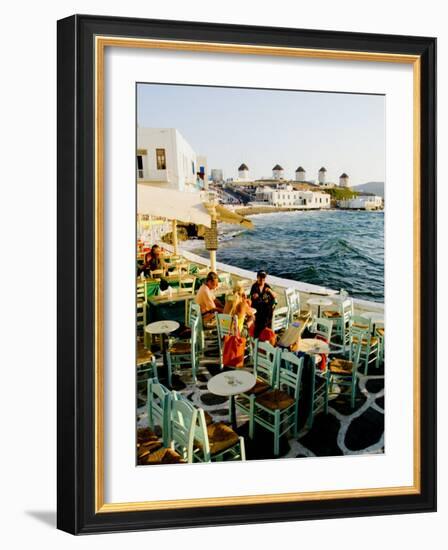 Little Venice, Mykonos, Greece-Bill Bachmann-Framed Photographic Print