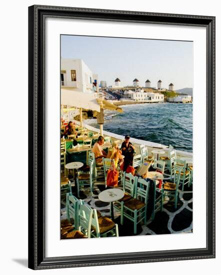 Little Venice, Mykonos, Greece-Bill Bachmann-Framed Photographic Print